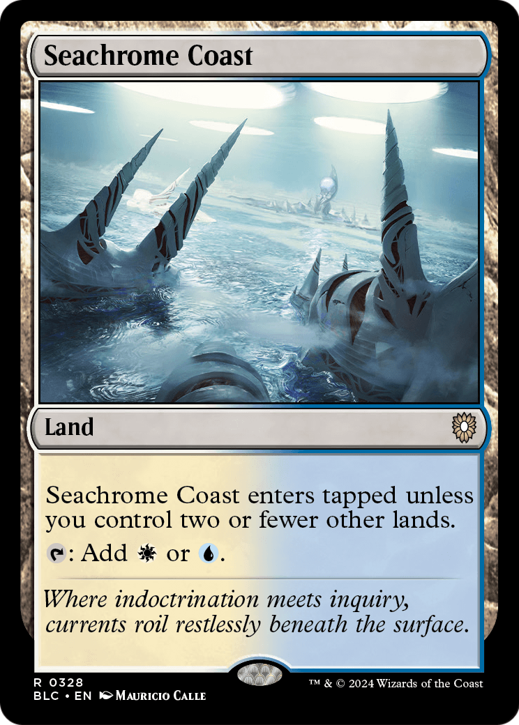 Seachrome Coast (BLC-328) - Bloomburrow Commander