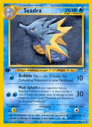 Seadra 048  - 1st Edition Neo Genesis - Uncommon