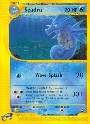 Seadra/147  Aquapolis - Uncommon