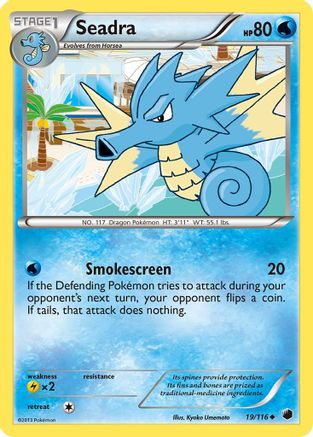 Seadra  Plasma Freeze - Uncommon