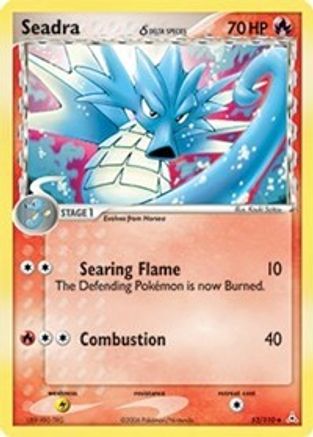 Seadra (Delta Species) 052/110  Holon Phantoms - Uncommon