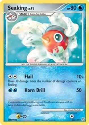 Seaking  - Reverse Holofoil Diamond and Pearl - Uncommon