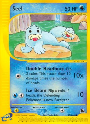 Seel (95)  - Reverse Holofoil Skyridge - Common