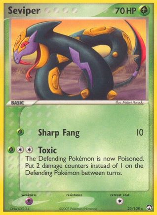 Seviper  Power Keepers - Rare