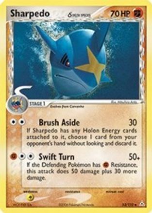 Sharpedo (Delta Species)  Holon Phantoms - Uncommon