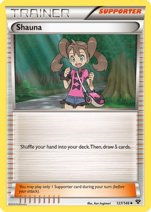 Shauna  - Reverse Holofoil XY Base Set - Uncommon