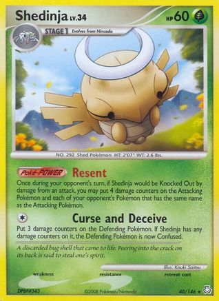 Shedinja  Legends Awakened - Rare