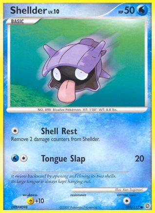 Shellder  Secret Wonders - Common
