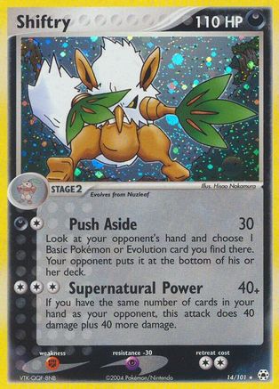 Shiftry  - Holofoil Hidden Legends - Holo Rare