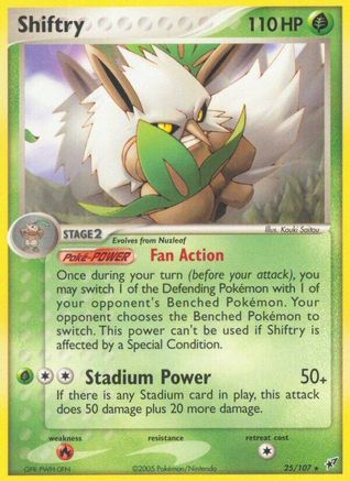 Shiftry  Deoxys - Rare