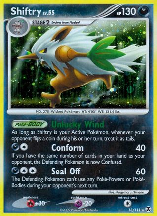 Shiftry  - Holofoil Rising Rivals - Holo Rare