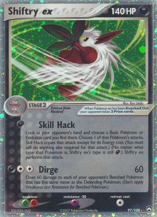 Shiftry ex  - Holofoil Power Keepers - Ultra Rare