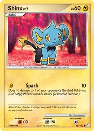 Shinx 098  Diamond and Pearl - Common