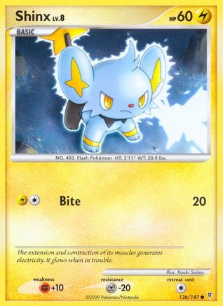 Shinx 126  - Reverse Holofoil Supreme Victors - Common