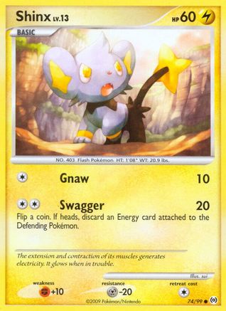 Shinx 074  Arceus - Common
