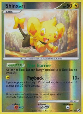 Shinx (Shiny)  - Reverse Holofoil Arceus - Shiny Holo Rare