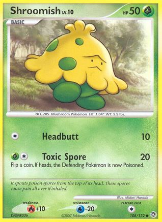 Shroomish  Secret Wonders - Common
