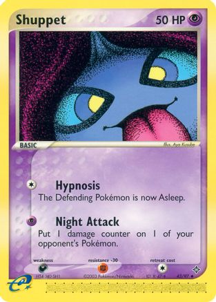 Shuppet  Dragon - Uncommon