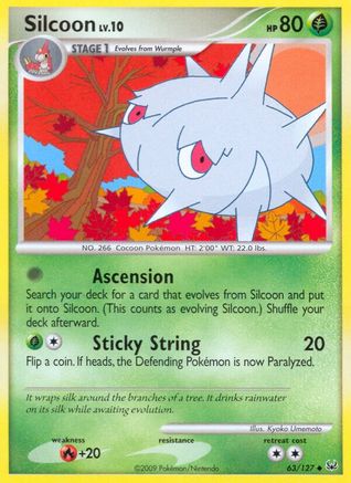 Silcoon  - Reverse Holofoil Platinum - Uncommon