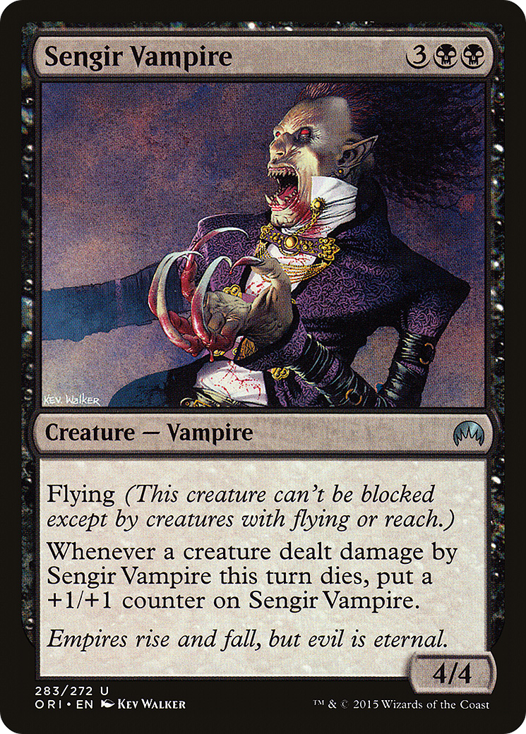 Sengir Vampire (ORI-283) - Magic Origins Foil