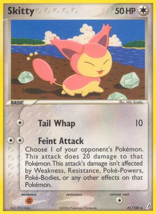 Skitty  Crystal Guardians - Uncommon