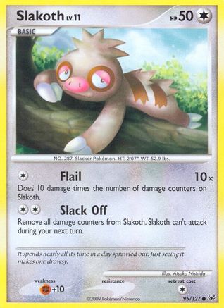 Slakoth  - Reverse Holofoil Platinum - Common