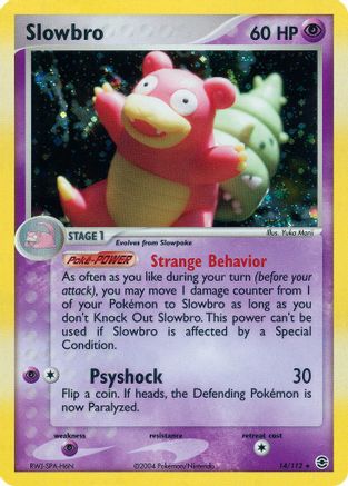 Slowbro  - Holofoil FireRed & LeafGreen - Holo Rare