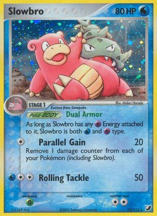 Slowbro  - Holofoil Unseen Forces - Holo Rare