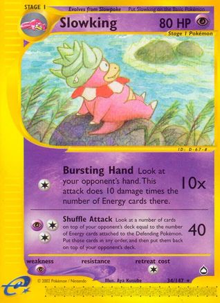 Slowking  Aquapolis - Rare