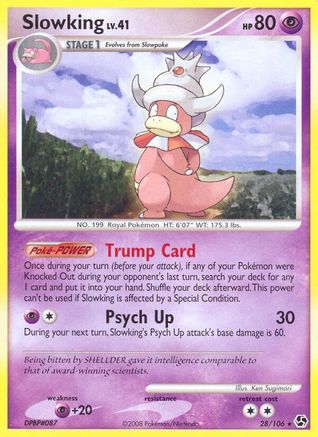 Slowking  - Reverse Holofoil Great Encounters - Rare