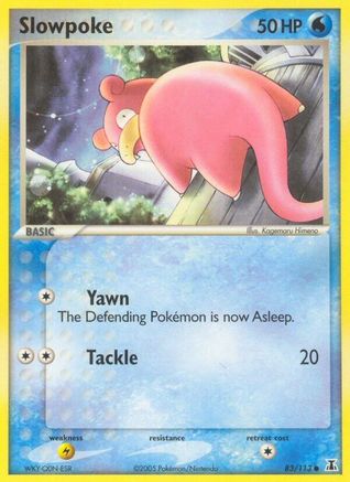 Slowpoke 083  - Reverse Holofoil Delta Species - Common