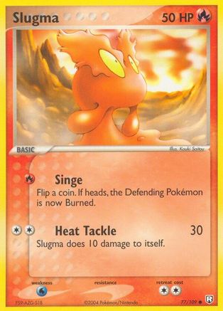 Slugma 077  Team Rocket Returns - Common