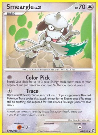 Smeargle  Secret Wonders - Uncommon