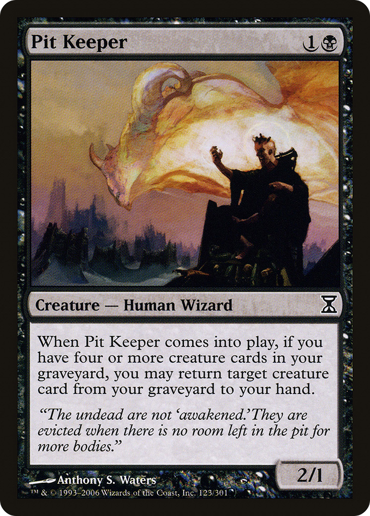 Pit Keeper (TSP-123) - Time Spiral
