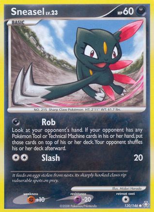 Sneasel  Legends Awakened - Common