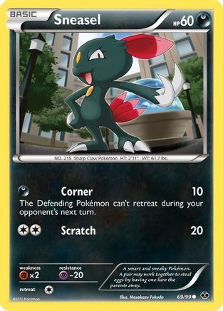 Sneasel  Next Destinies - Common