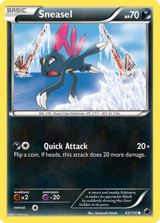 Sneasel  Plasma Freeze - Common