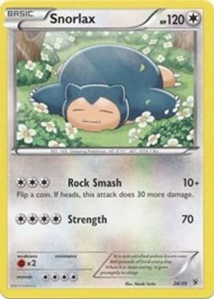 Snorlax  Kalos Starter Set - Common