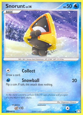 Snorunt  - Reverse Holofoil Mysterious Treasures - Common