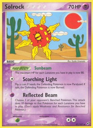 Solrock  Deoxys - Uncommon