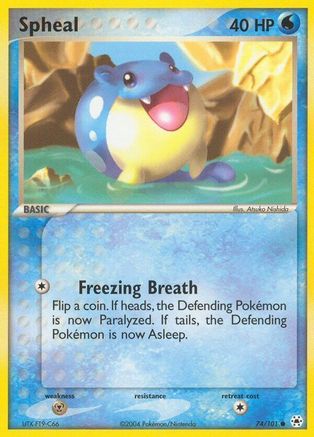 Spheal 074/101  Hidden Legends - Common