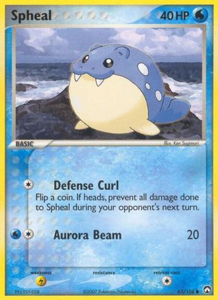 Spheal 065/108  Power Keepers - Common