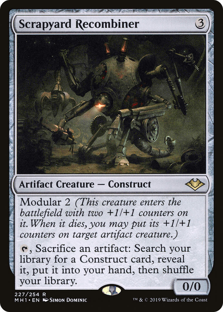 Scrapyard Recombiner (MH1-227) - Modern Horizons Foil