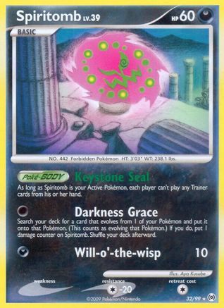 Spiritomb 032  Arceus - Rare