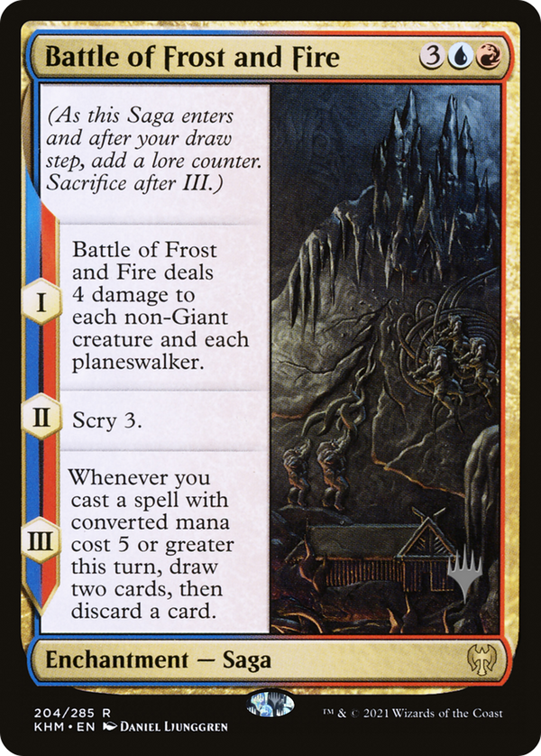 Battle of Frost and Fire (PPKHM-204) - Kaldheim Promos Foil