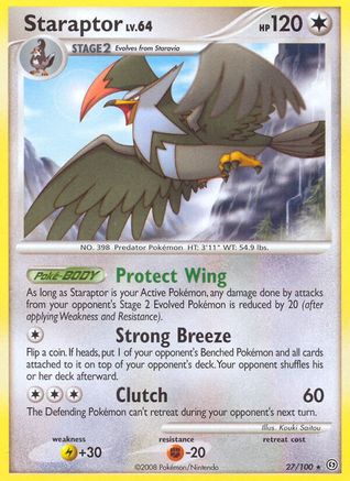 Staraptor/100  Stormfront - Rare