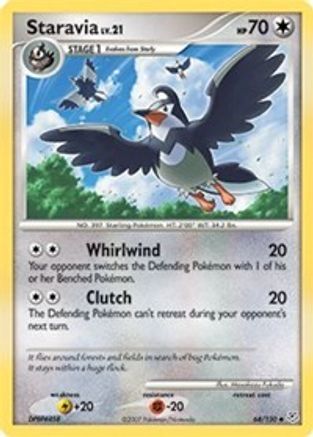 Staravia  Diamond and Pearl - Uncommon