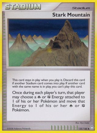 Stark Mountain  - Reverse Holofoil Legends Awakened - Uncommon