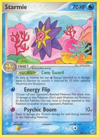 Starmie  Deoxys - Uncommon