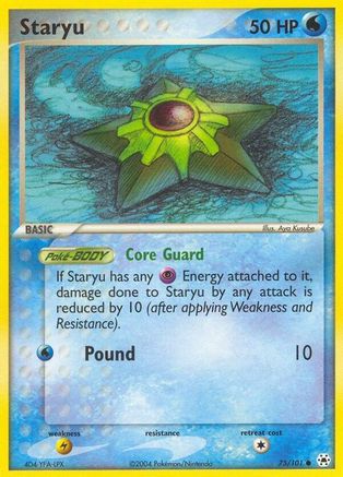 Staryu  Hidden Legends - Common